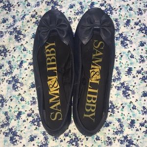 Sam & Libby Flats, Navy Blue Sz 7 1/2
